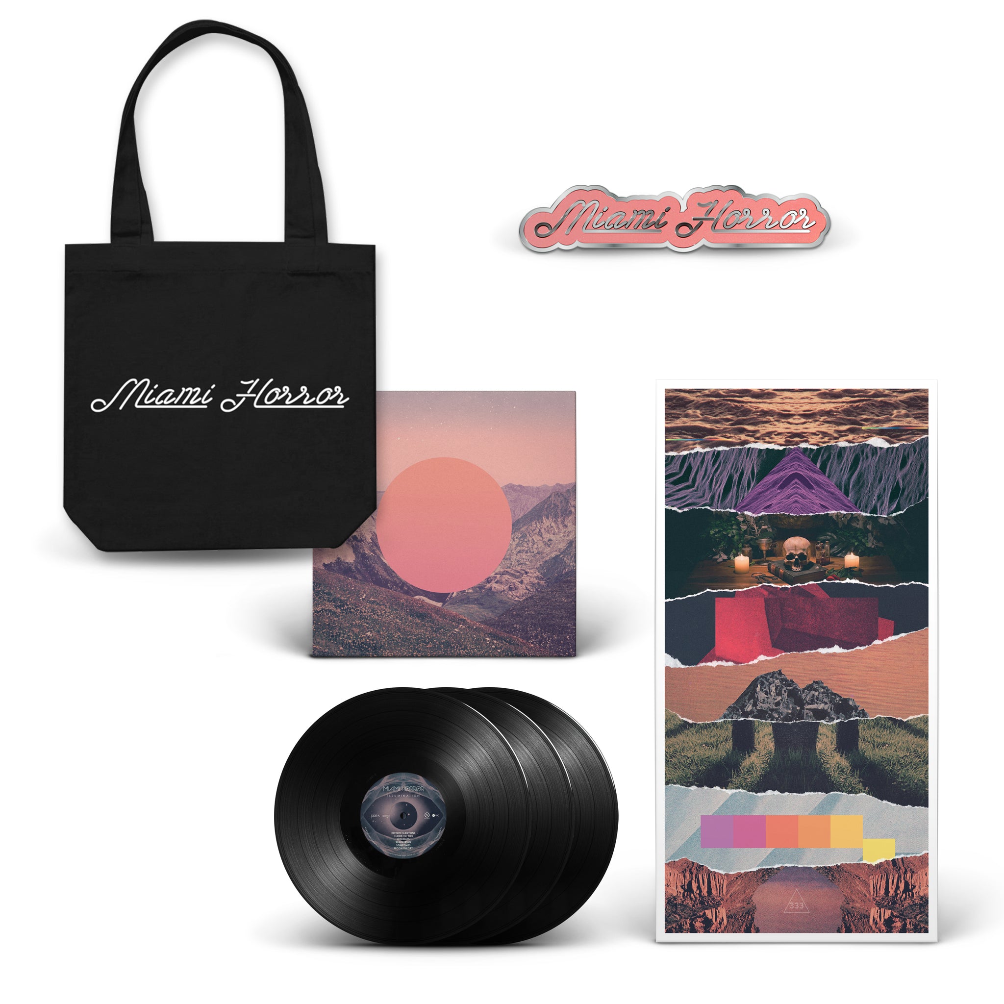 Illumination - 10 Anniversary Edition Vinyl, Tote Bag, and Pin Bundle