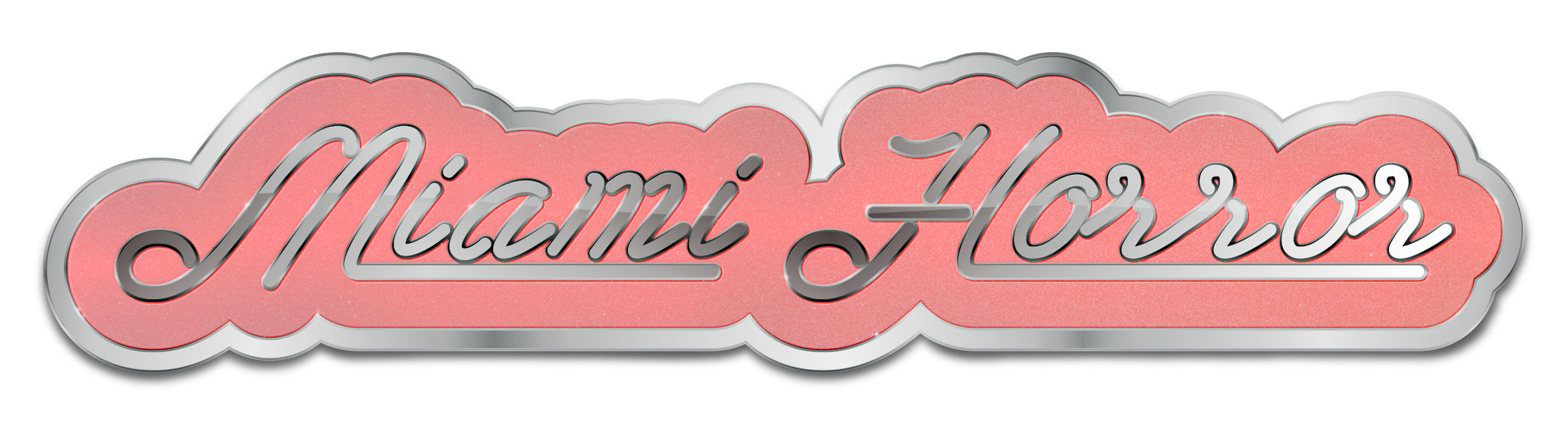 Miami Horror Logo Pin