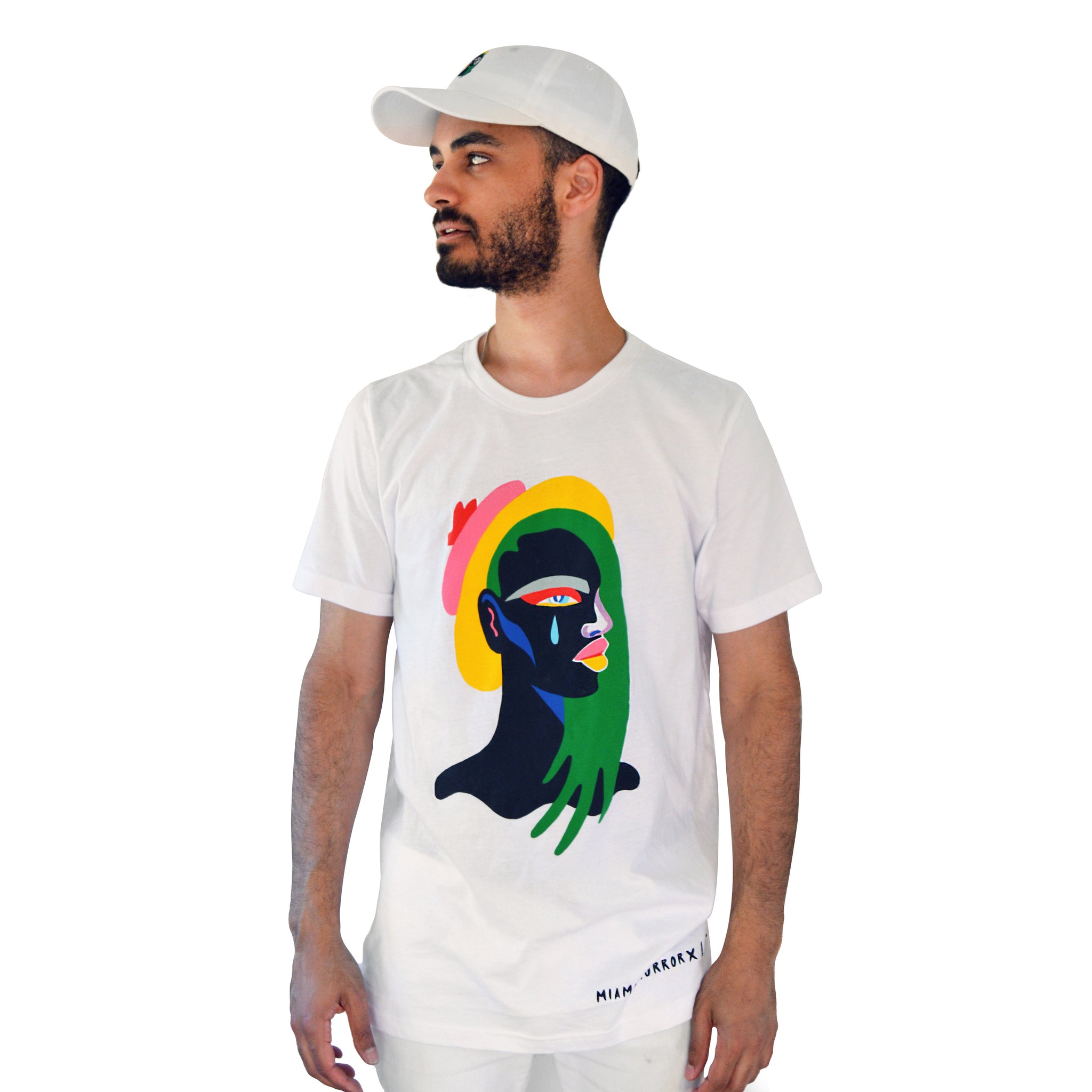 "Leila" Tee Shirt - Designed By Lynnie Z (White)